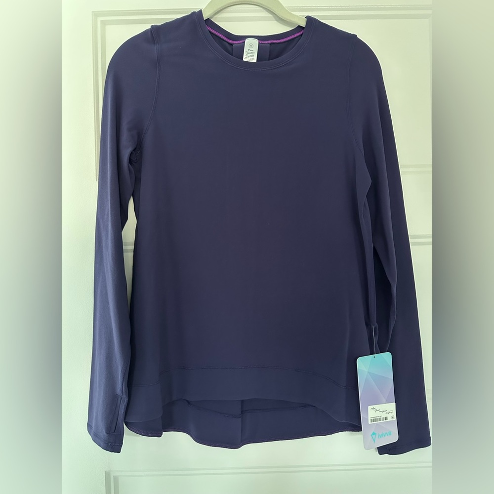 ivivva reach new heights LS tee